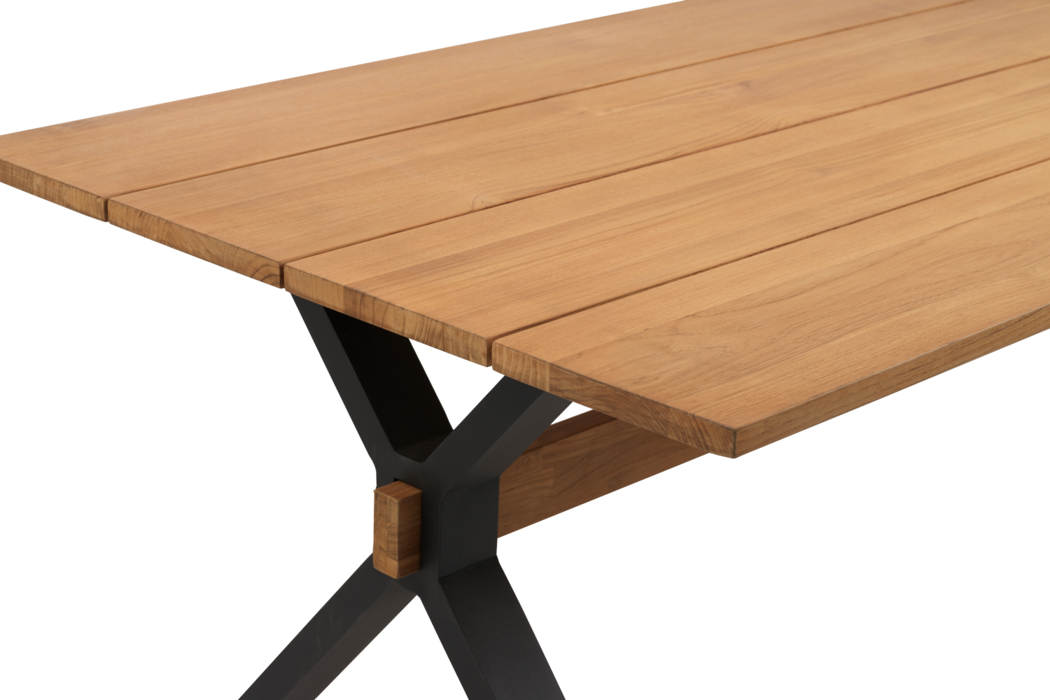 Mark matbord Svart/teak