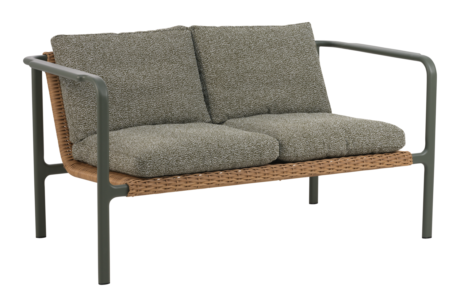 Motty 2-sitssoffa Nordic Green/Teddy Verde