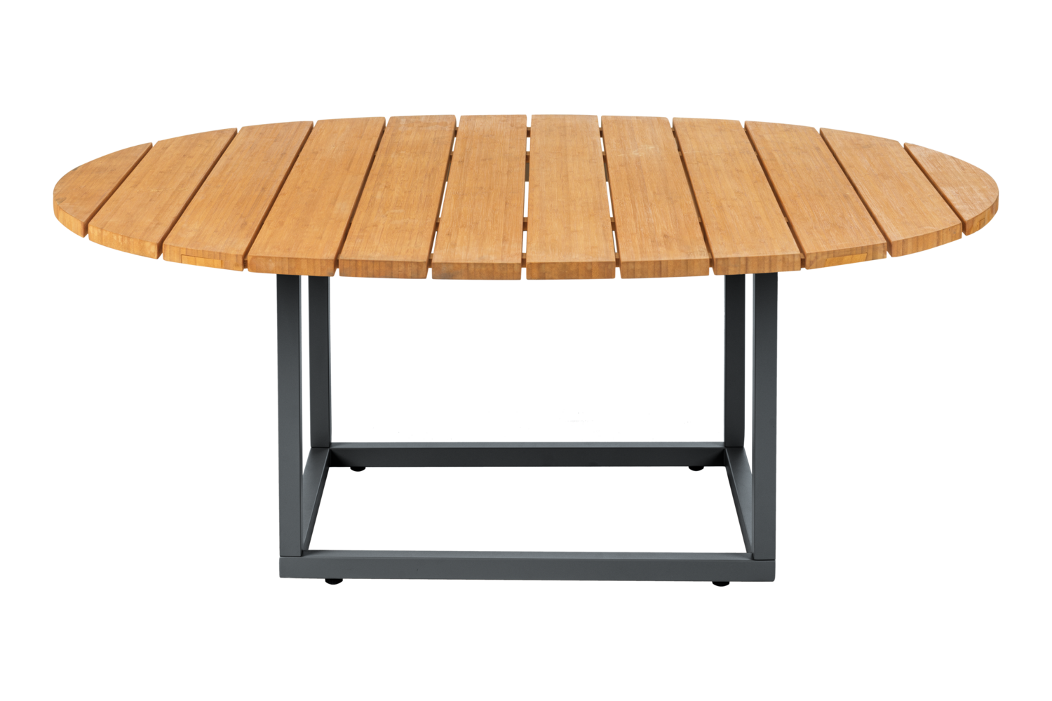 Olive soffbord Antracit/Bambu
