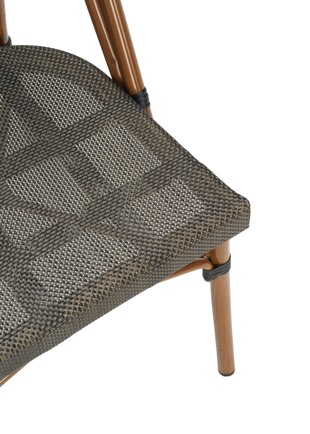 Parterre matstol Brun/Brons