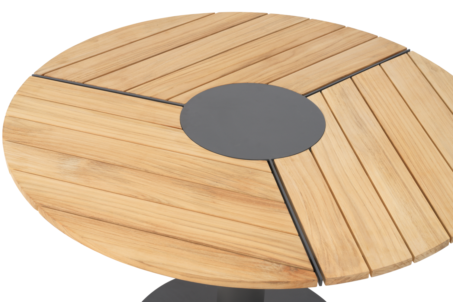 Peace Wood matbord Antracit/Teak