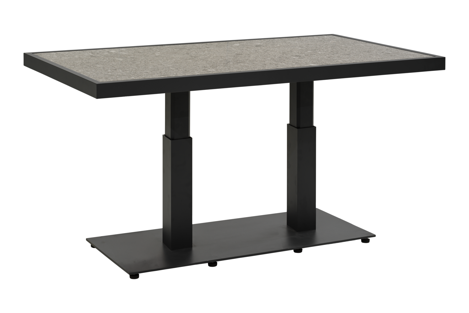Scale soffbord Svart/Grå keramik