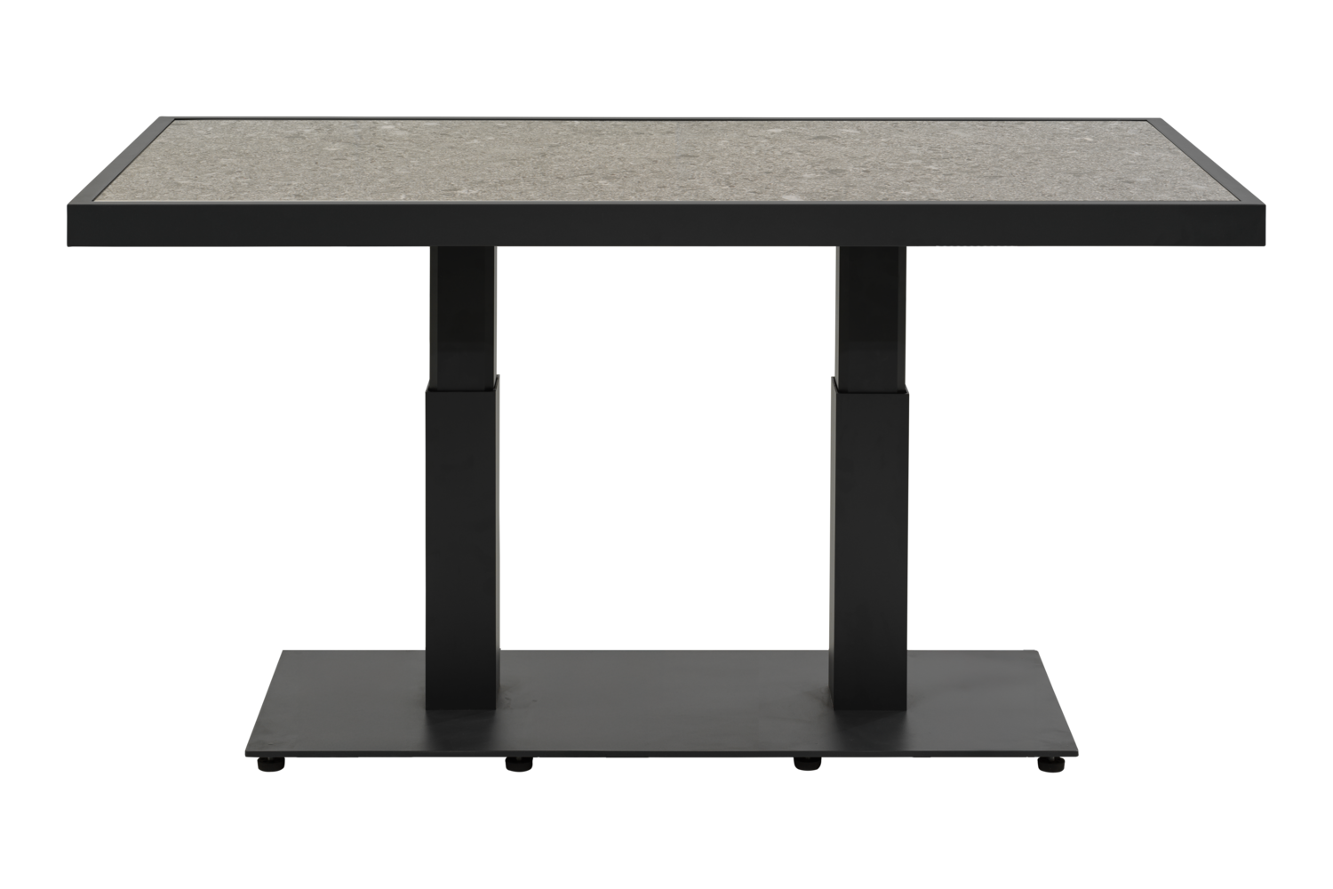 Scale soffbord Svart/Grå keramik
