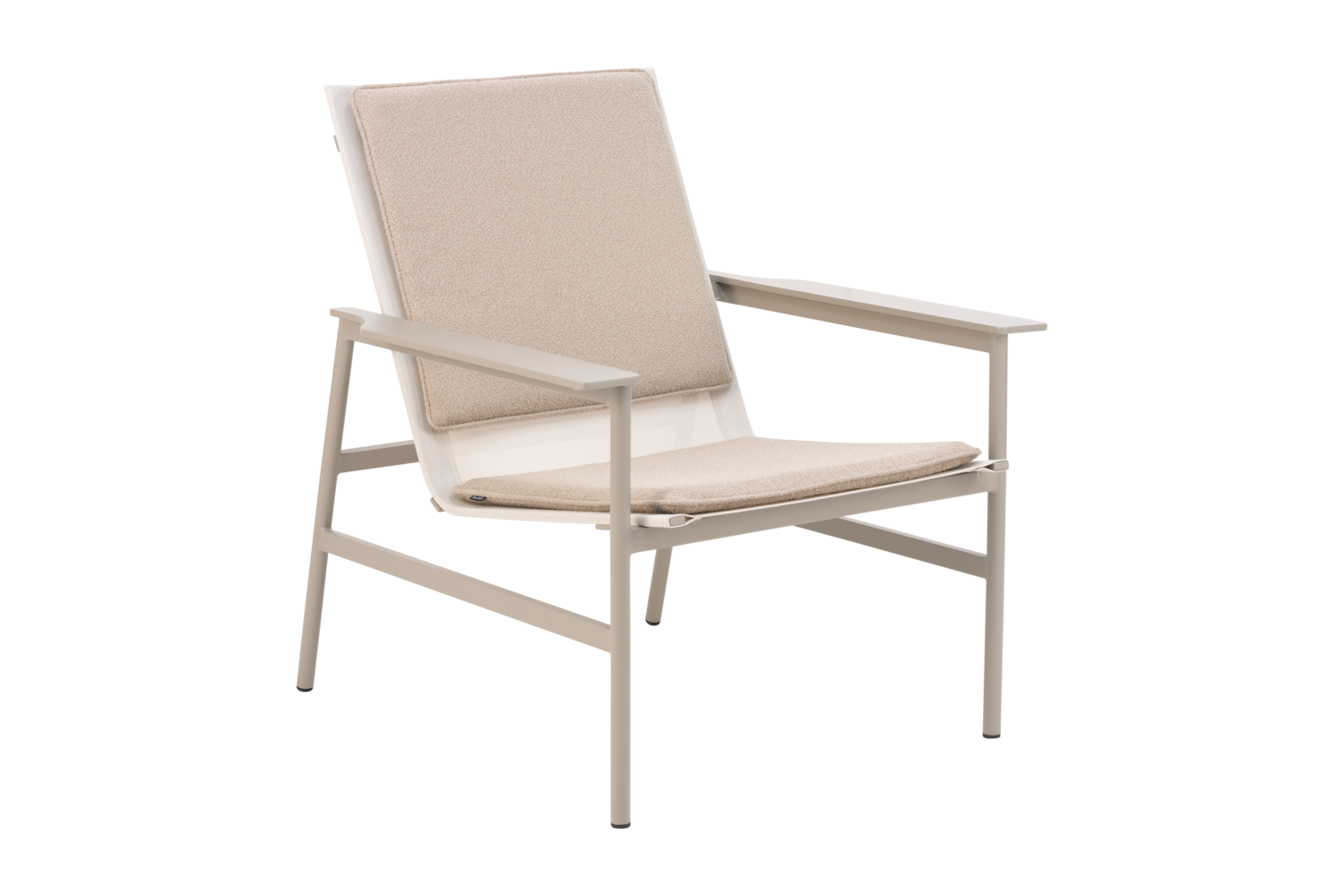 Soro loungefåtölj Khaki/Teddy Beige
