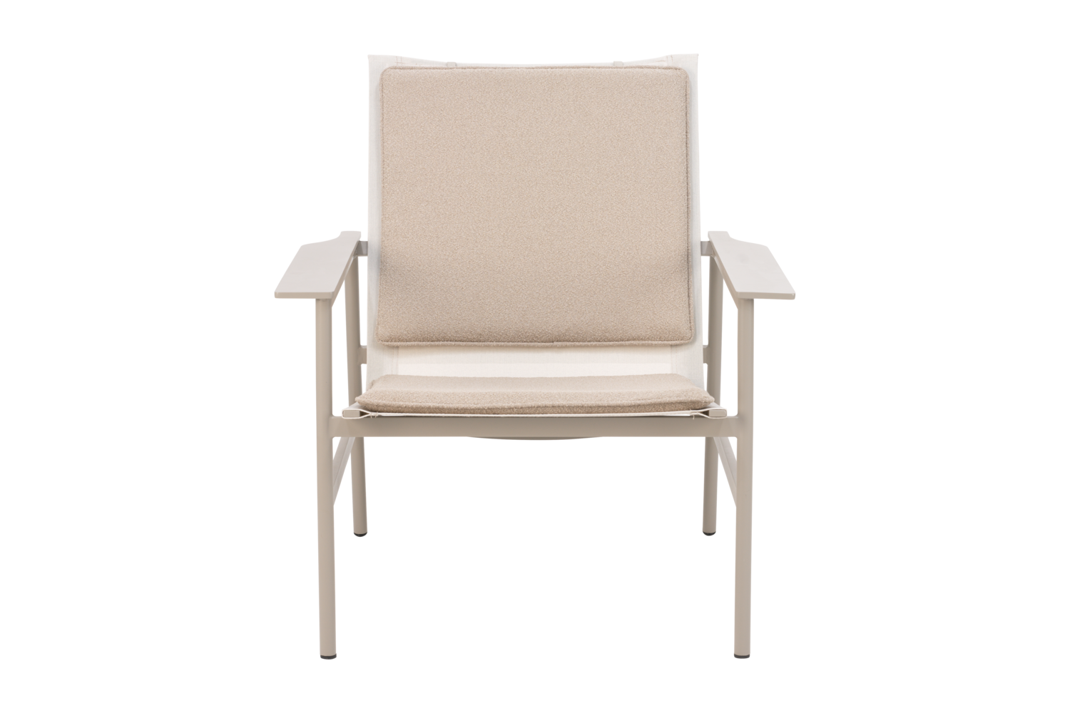 Soro loungefåtölj Khaki/Teddy Beige