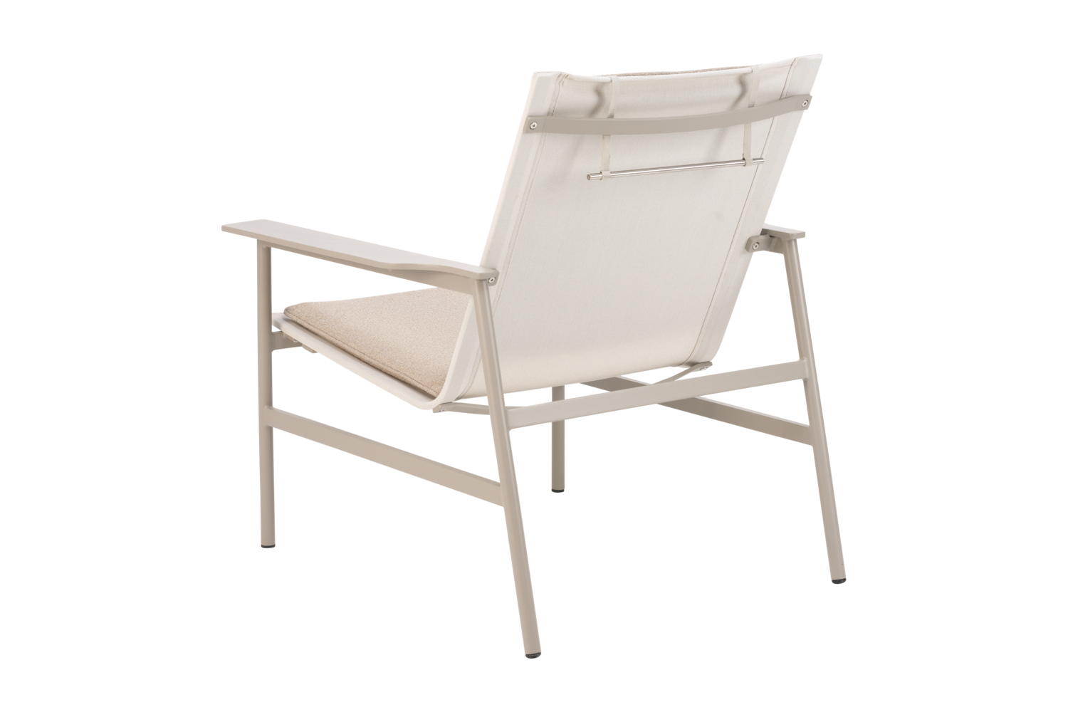 Soro loungefåtölj Khaki/Teddy Beige