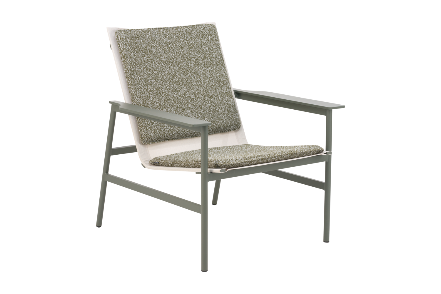 Soro loungefåtölj Nordic Green/Teddy Verde