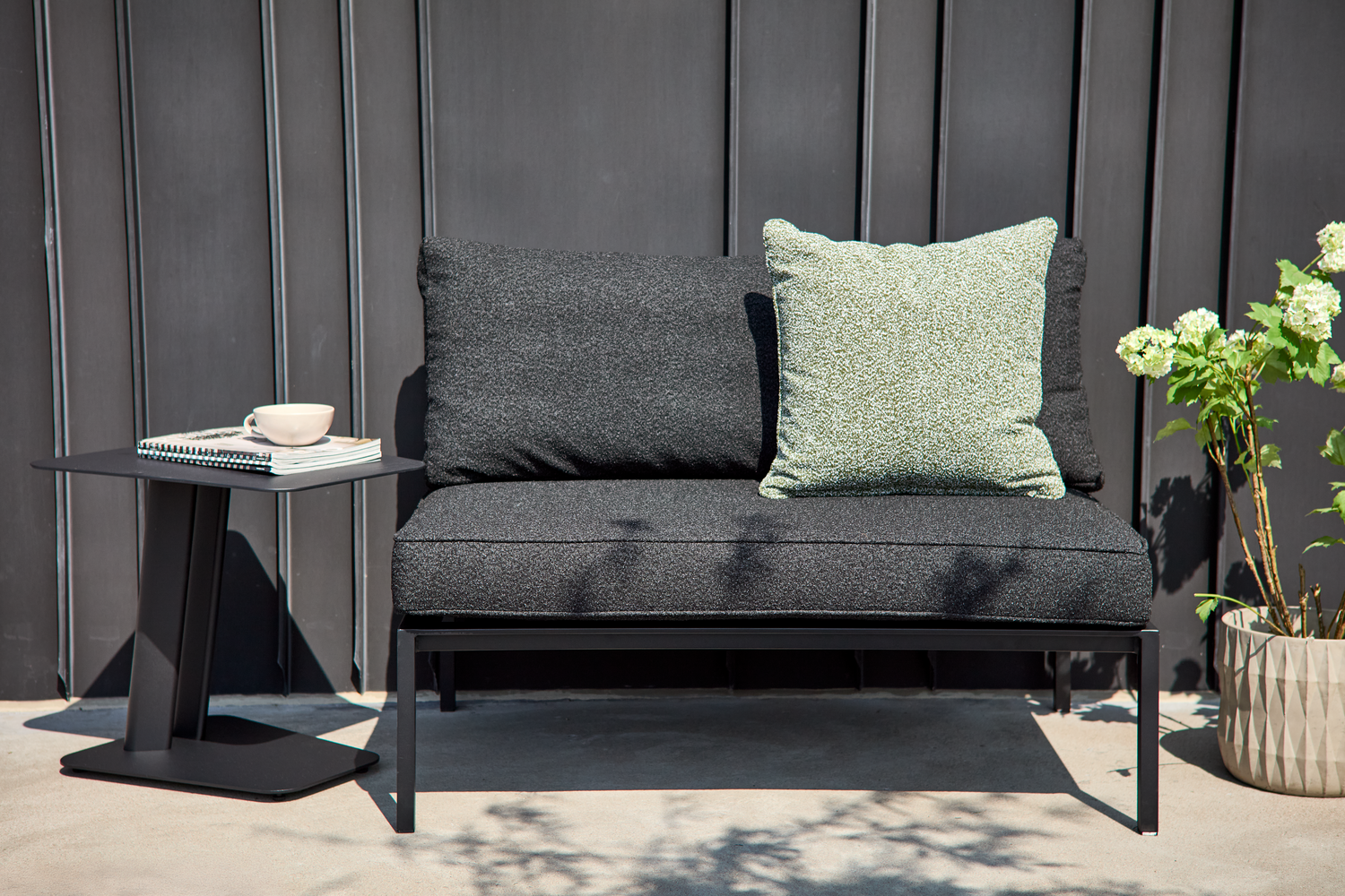 Upper mittdel Svart/Teddy Black